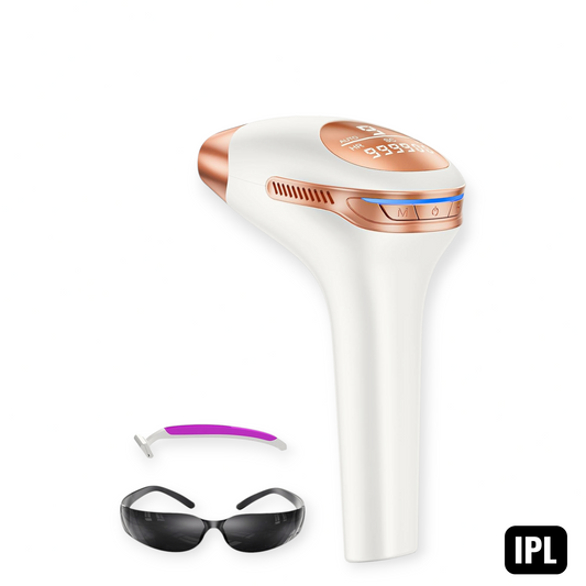 Laser Hair Removal Device – 9 Energy Levels, 999,900 Flashes, IPL Technology for Face, Body